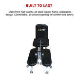 Leg Stretcher Machine &ndash; Martial Arts Karate Kick Boxing Flexibility Trainer - Close-Up Angle