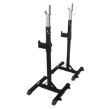 Squat Rack Stand Pair Bench Press Weight Lifting Barbell - 45-Degree Angle