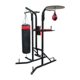 Power Boxing Station Stand Gym Speed Ball Punching Bag - 45-Degree Angle