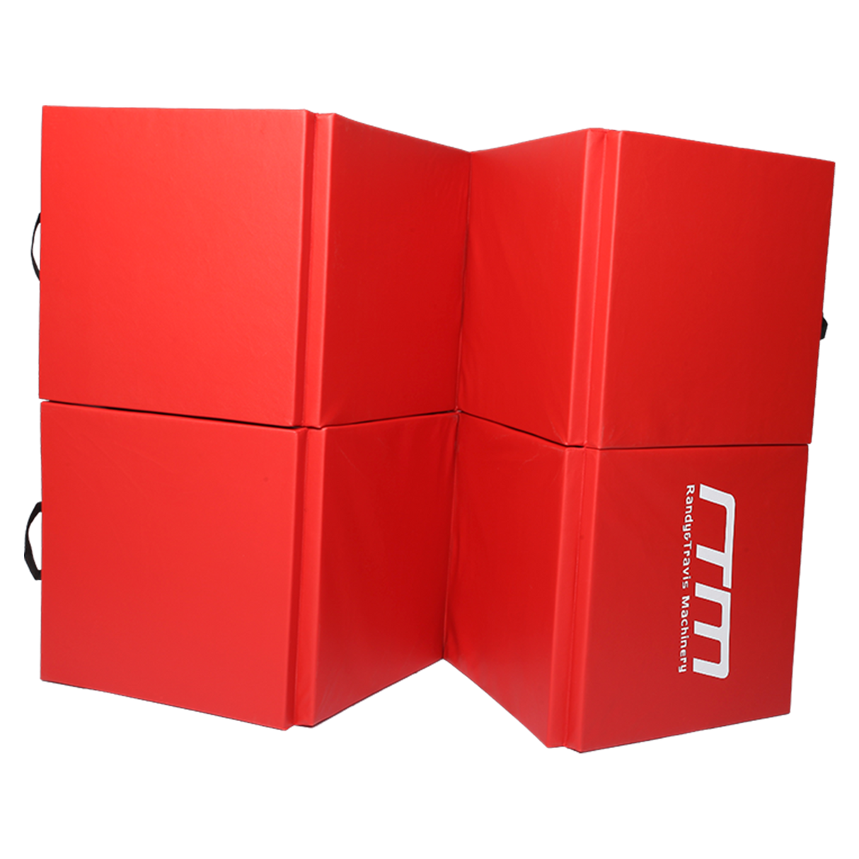 Folding Red Exercise Mat &ndash; Gymnastics, Martial Arts, Yoga, Karate & Judo Training