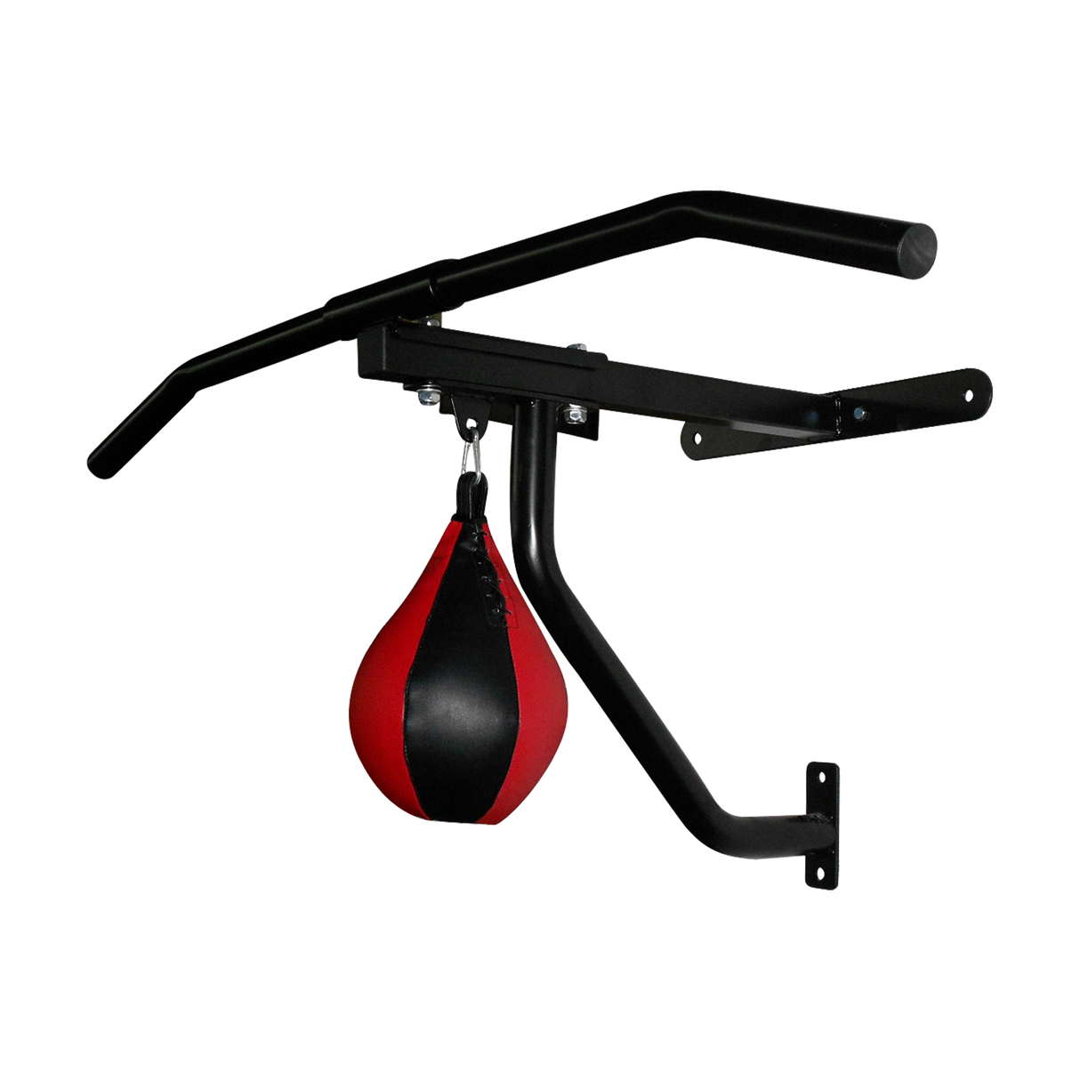 Wall Chin Up & Pull Up Bar with Punching Bag and Speedball Station Combo