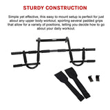 Professional Doorway Pull Up Bar &ndash; Chin Up Gym Exercise Bar for Home Workouts