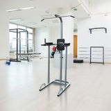 AB Power Tower Dip Chin Push Up Home Gym MultiStation - Front View