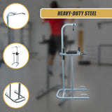 AB Power Tower Dip Chin Push Up Home Gym MultiStation - 45-Degree Angle