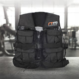 Weighted Vest - 20LBS - Top-Down View