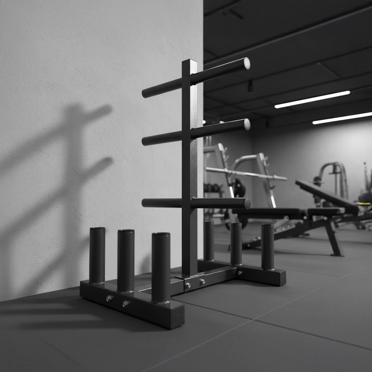 Olympic Weight Tree Bar Rack Holder Storage
