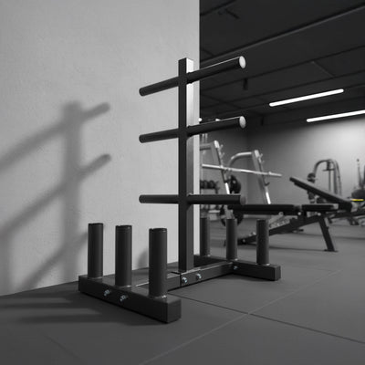 Olympic Weight Tree Bar Rack Holder Storage