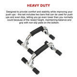 Push Up Bar Stand Handle Muscle Strength Exercise Gym - Extra Image