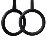 Gymnastic Rings &ndash; Adjustable Exercise Training Rings for Home & CrossFit Workouts - Front View