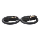 Gymnastic Rings &ndash; Adjustable Exercise Training Rings for Home & CrossFit Workouts - Top-Down View