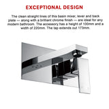 Basin Mixer Tap Bathroom Kitchen Laundry Faucet - Low Angle