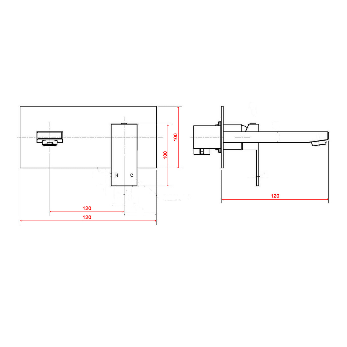 Basin Mixer Tap Bathroom Kitchen Laundry Faucet