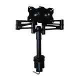 Two-Screen 10-25" Desk Monitor TV Plasma LED LCD Work Mount