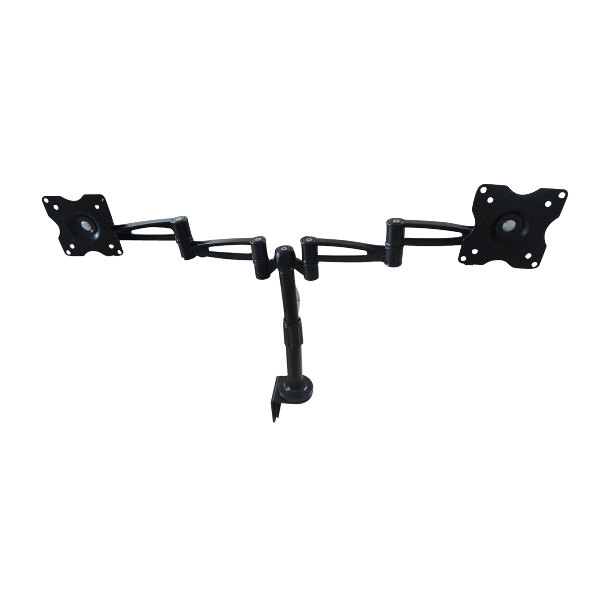 Two-Screen 10-25" Desk Monitor TV Plasma LED LCD Work Mount