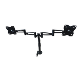 Two-Screen 10-25" Desk Monitor TV Plasma LED LCD Work Mount