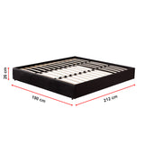 PU Leather King Bed Ensemble Frame - Extra Image