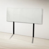 PU Leather Double Bed Headboard Bedhead - White