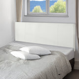 PU Leather Queen Bed Headboard Bedhead - White