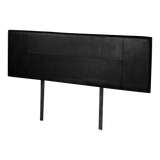 PU Leather King Bed Headboard Bedhead - Black