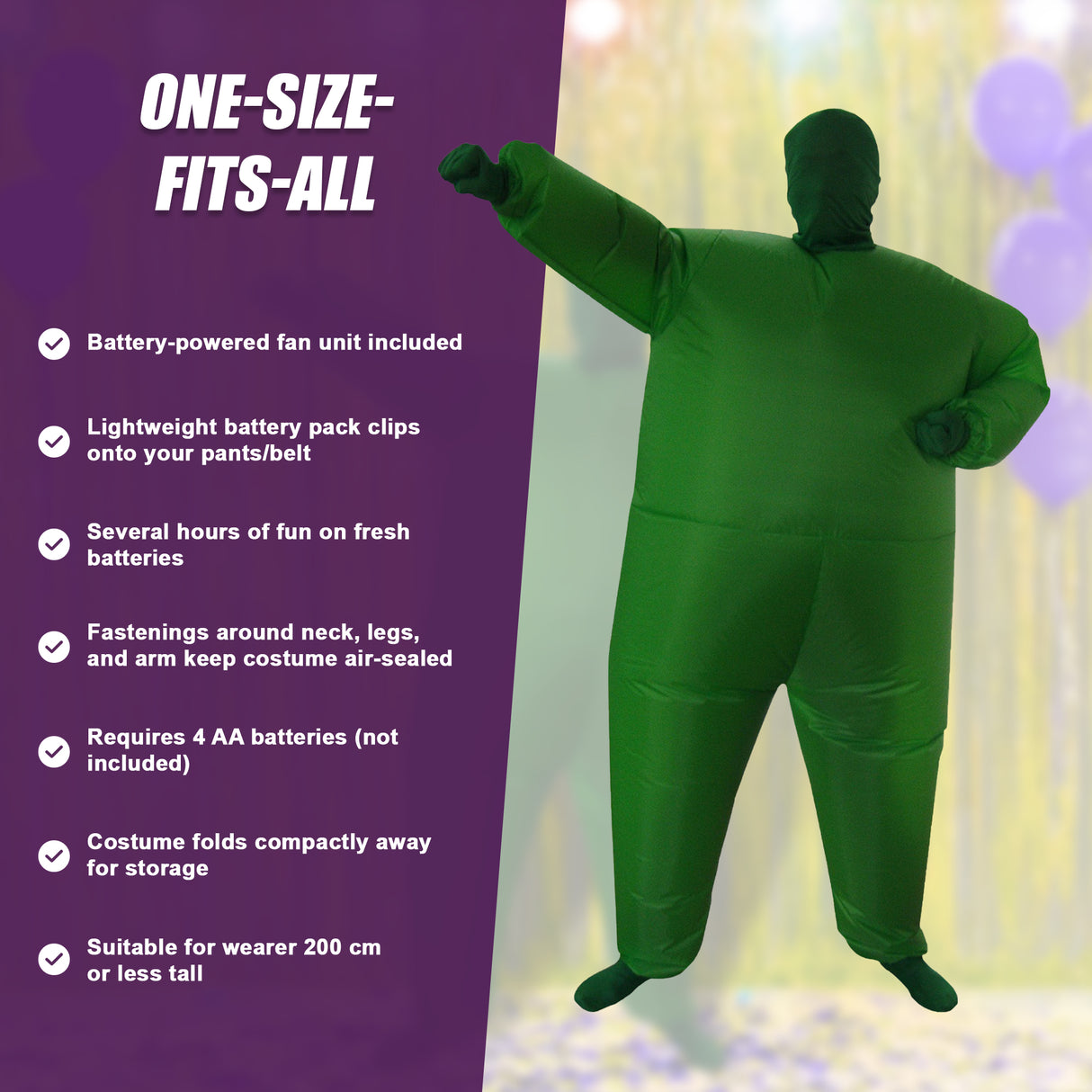 Go Green Infatable Costume