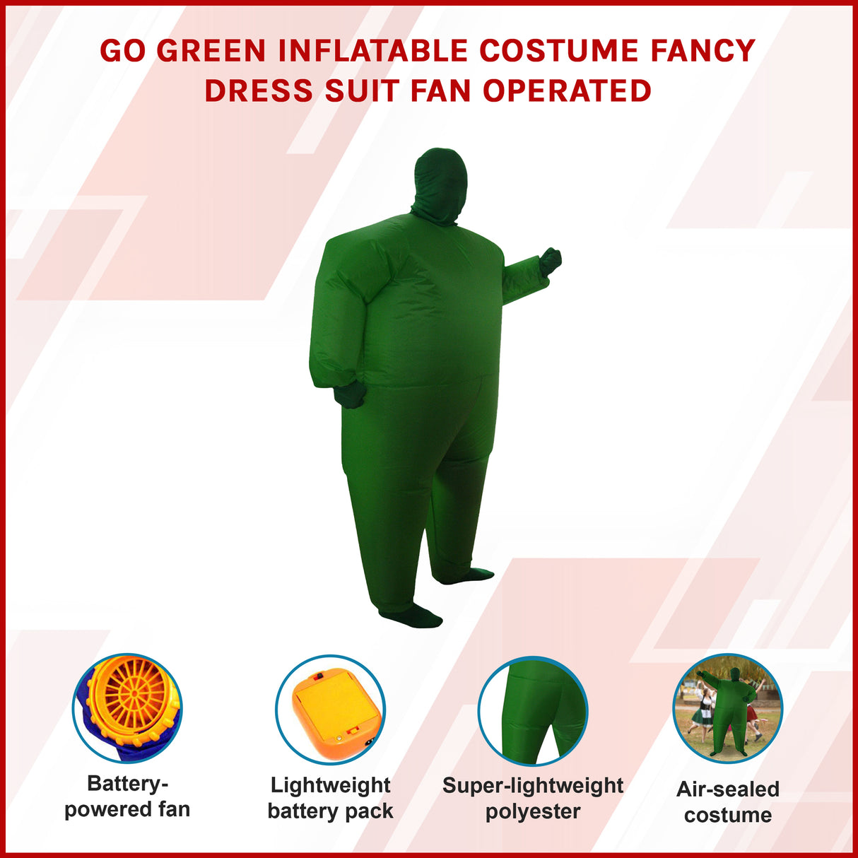 Go Green Infatable Costume