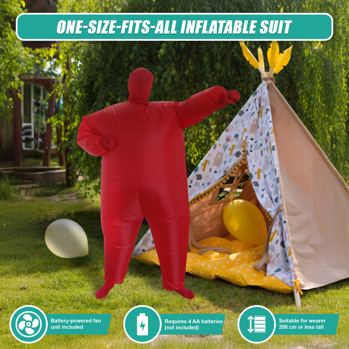 Red Alert Inflatable Costume