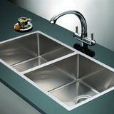 Stainless Steel Sink - 865 x 440mm - Front View