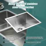 Stainless Steel Sink - 510x450mm