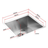 Stainless Steel Sink - 510x450mm - Extra Image