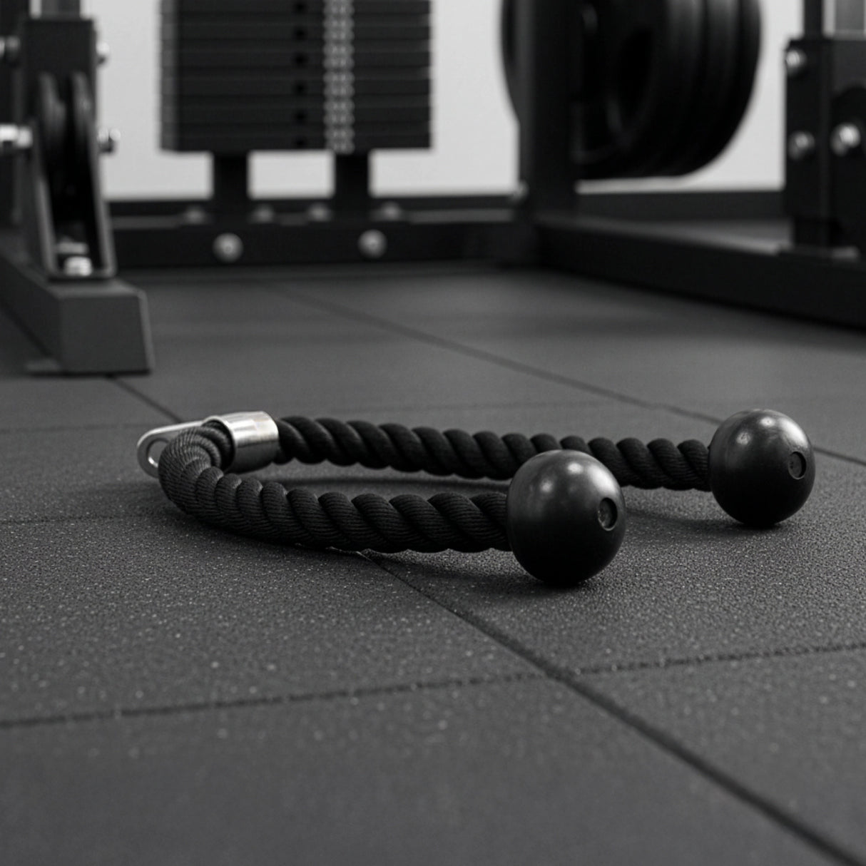 Tricep Pulldown Rope &ndash; Heavy Duty Cable Machine Attachment for Gym & Home Workout