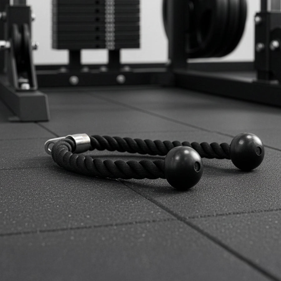 Tricep Pulldown Rope &ndash; Heavy Duty Cable Machine Attachment for Gym & Home Workout