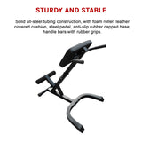 45-Degree Hyperextension Bench - Close-Up Angle