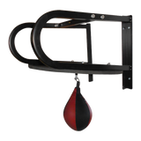 Speedball with Wall Frame &ndash; Boxing Punching Bag Training Set for Home Gym - Top-Down View