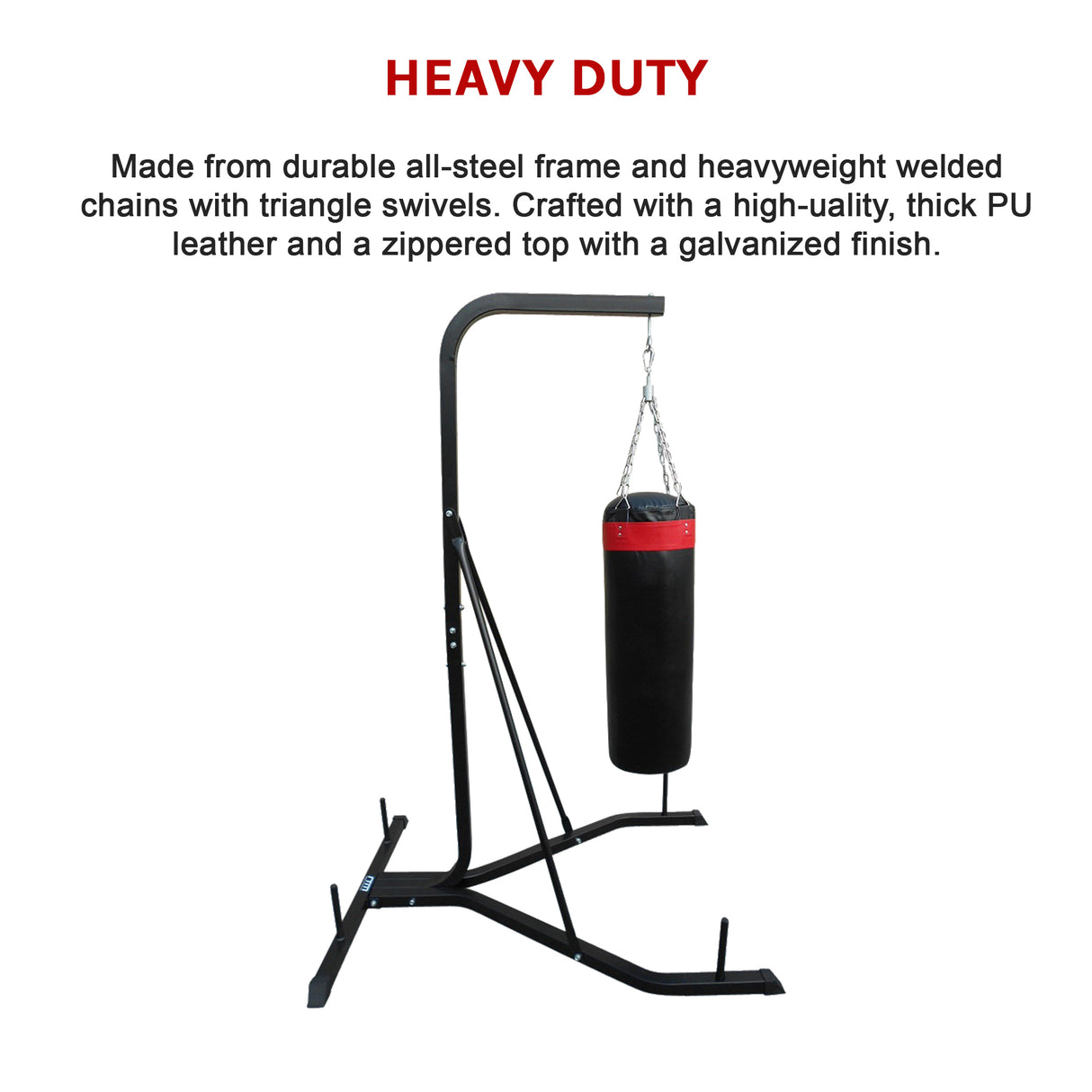Freestanding 37kg Punching Bag Filled Heavy Duty