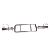 Chrome Olympic Tricep Bar Barbell Heavy Duty with Spring Collars