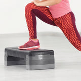 Adjustable Aerobic Step Platform &ndash; Gym Fitness Exercise Stepper for Home Workouts