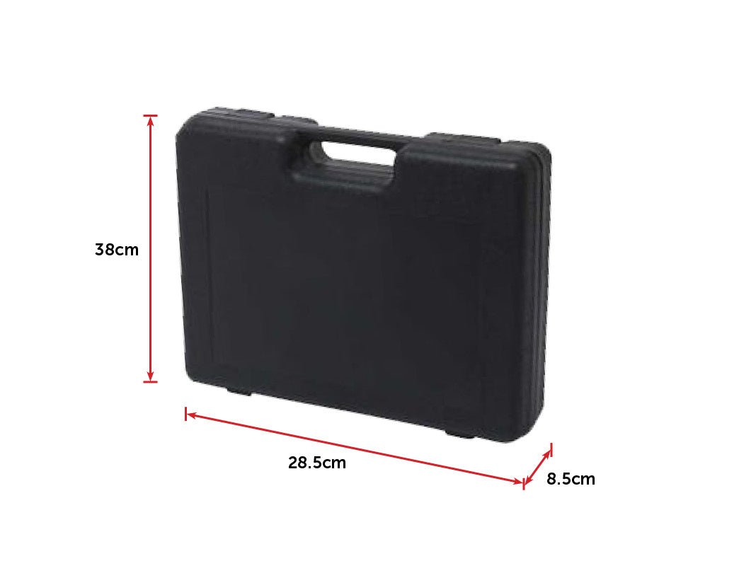 20kg Black Dumbbell Set with Carrying Case