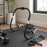 Ab Crunch Machine &ndash; Abdominal Exercise Roller with Digital Computer for Core Training - Side View