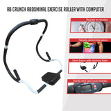Ab Crunch Machine &ndash; Abdominal Exercise Roller with Digital Computer for Core Training