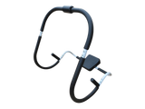 Ab Crunch Machine &ndash; Abdominal Exercise Roller with Digital Computer for Core Training - Rear View