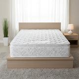 PALERMO Single Luxury Latex Pillow Top Topper Spring Mattress
