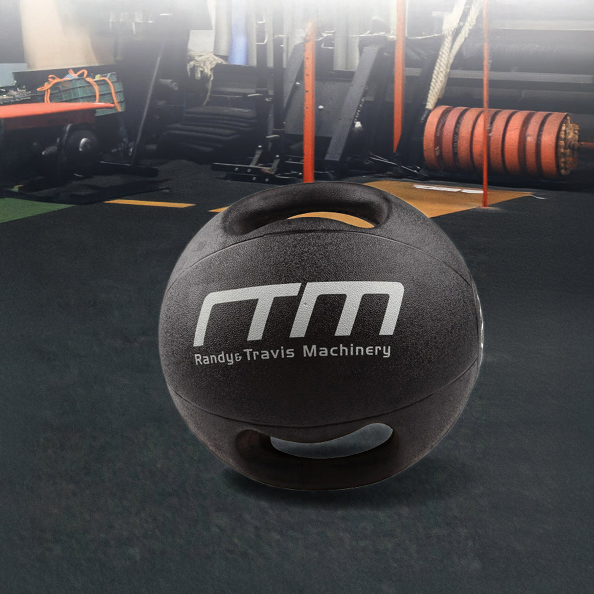 10kg Double-Handled Rubber Medicine Core Ball