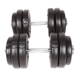 30KG Adjustable Dumbbell Set &ndash; Home Gym Weights for Strength & Fitness Training - 45-Degree Angle