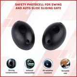 Safety Photocell for Swing and Auto Slide Sliding Gate - Front View