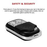 Remote Control for Automatic Gates - Low Angle
