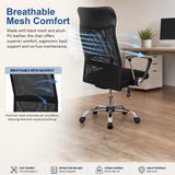 Ergonomic Mesh PU Leather Office Chair