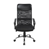 Ergonomic Mesh PU Leather Office Chair - Front View