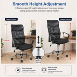Ergonomic Mesh PU Leather Office Chair - Extra Image