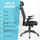Ergonomic Mesh Office Chair - Front View
