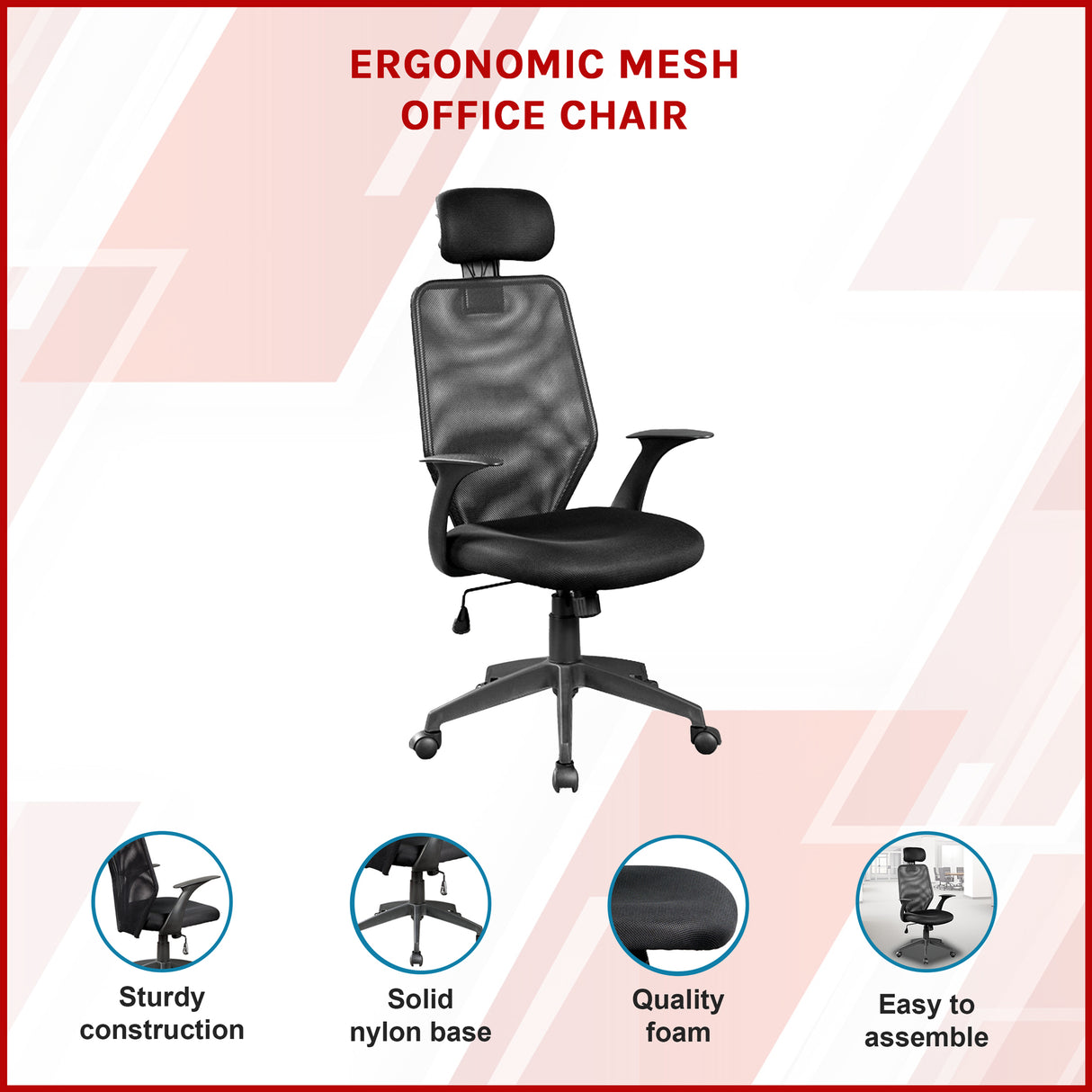 Ergonomic Mesh Office Chair